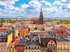 Centrum města Svídnice v Polsku